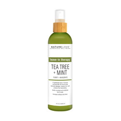 NATURE LOVE | Tea Tree + Mint - Leave In Spray, 8 oz