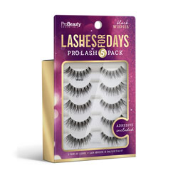 PRO BEAUTY ESSENTIALS | Lashes for Days - Black - Wispies