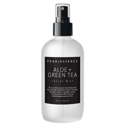 PEARLESSENCE | Facial Mist, Aloe + Green Tea - 8oz