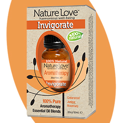 NATURE LOVE | Essential Oil Blend - 100% Natural - Invigorate 10ml